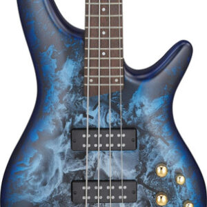 Ibanez SR300EDX-CZM 4-String Bass Guitar in Cosmic Blue Frozen Matte