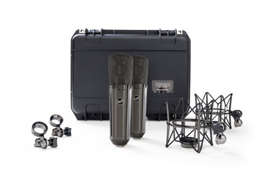 Warm Audio WA-87 R2 Titanium Stereo Pair Condenser Microphones Limited Edition