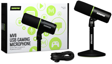 Shure Motiv MV6 USB Gaming Microphone
