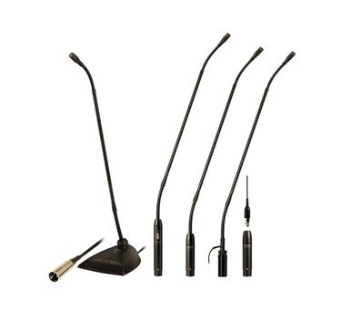 Shure MX418 18" Gooseneck Mic and Wired Bass (Capsule sold seperately)