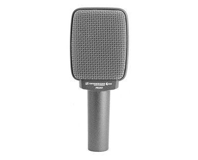 B Stock : Sennheiser E609 Dynamic Mic for Guitar Cabs & Brass in Silver 001
