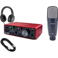 Focusrite Scarlett Solo (3rd Gen) Vocal Recording Pack