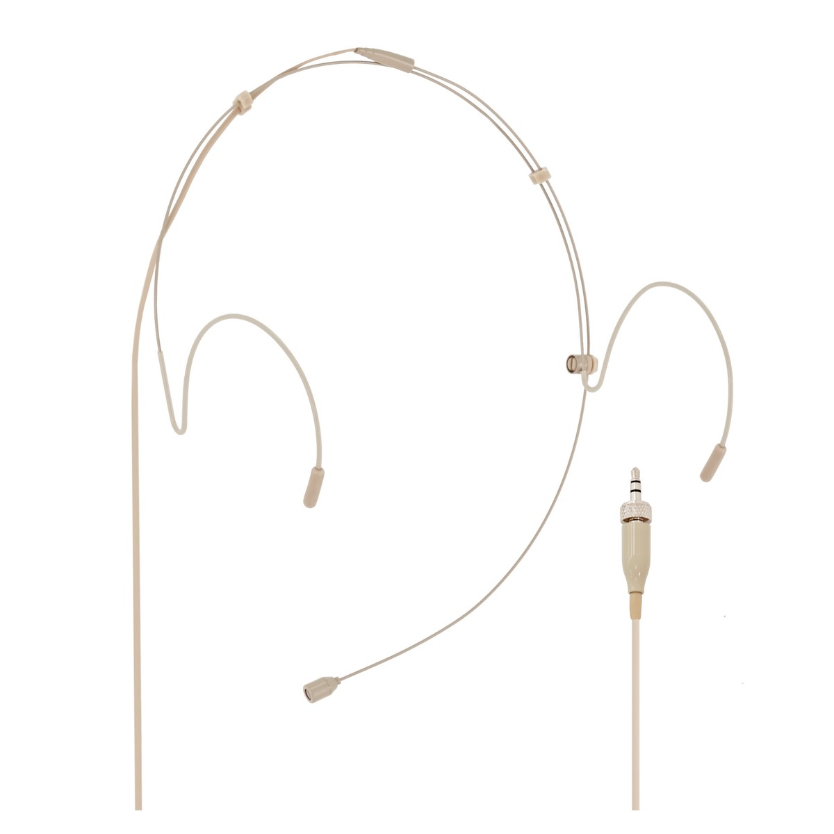 SubZero Headset Mic Compatible w/ Sennheiser Wireless Systems Tan