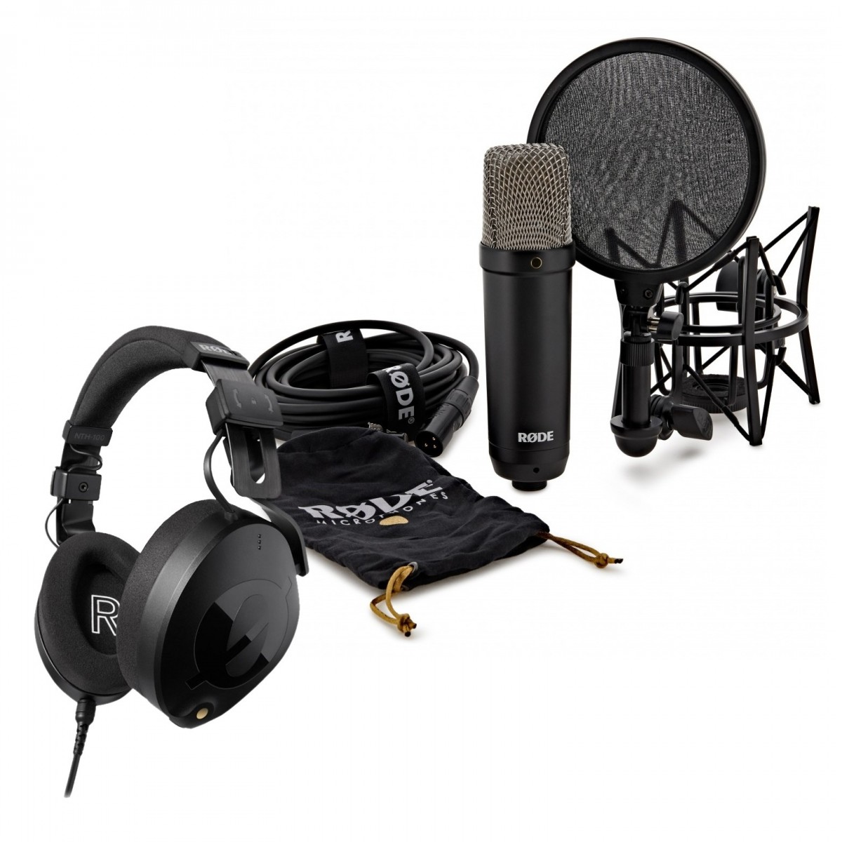 Rode NT1 Signature with NTH-100 Headphones