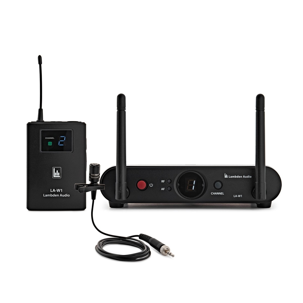 Lambden Audio LA-W1L UHF Wireless Lav Microphone System