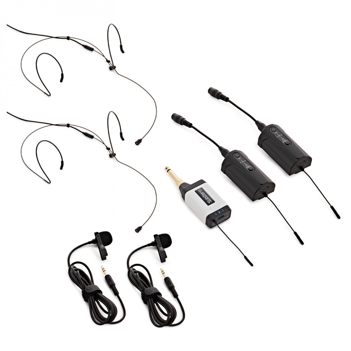 SubZero VOXLINK-Compact Dual Lav/Headset Wireless Microphone System