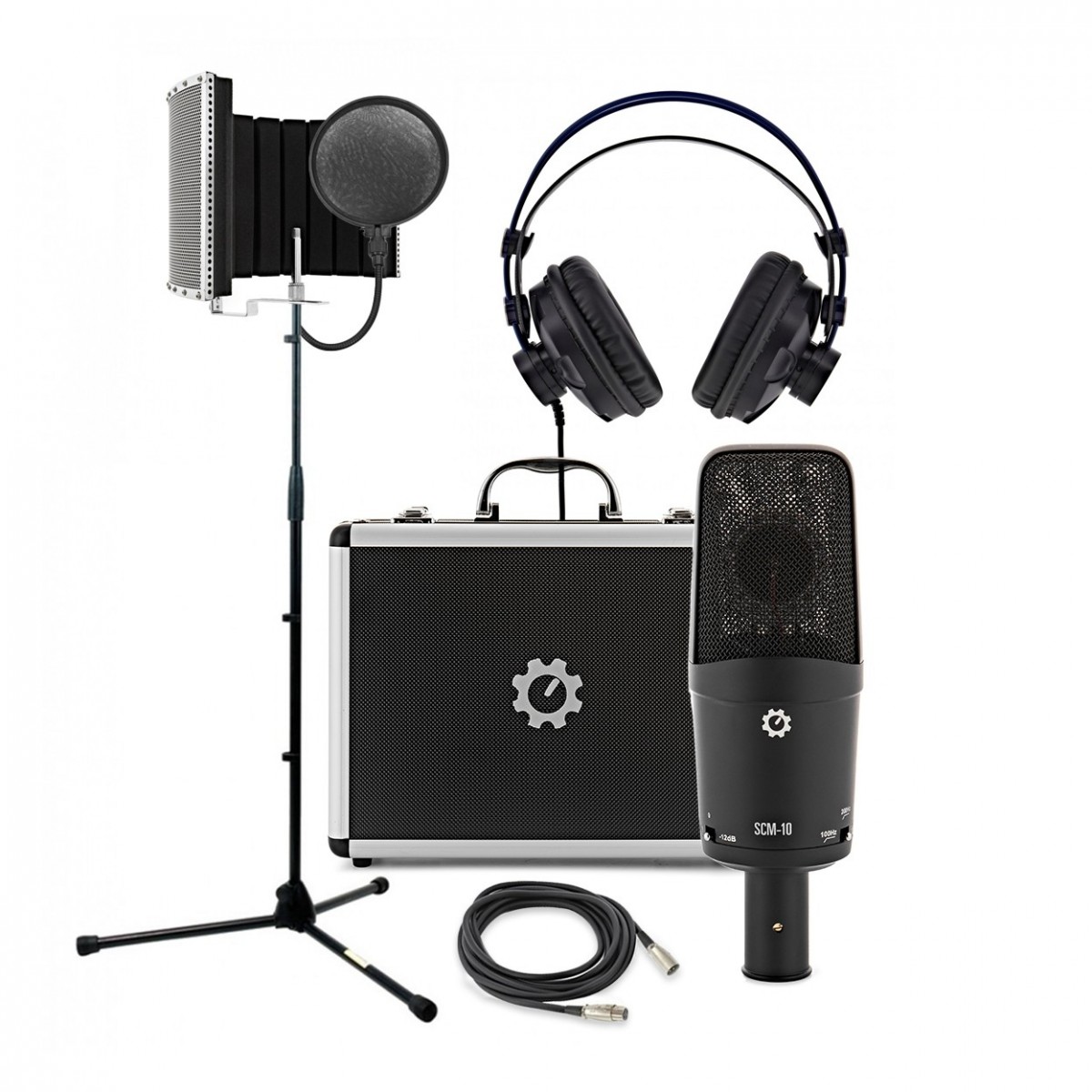 G4M Studio Condenser Microphone Pro Recording Pack