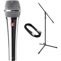sE Electronics V7 Dynamic Microphone Chrome Bundle