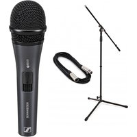 Sennheiser e825S Cardioid Dynamic Microphone with Switch Bundle