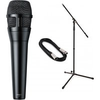 Shure NXN8/S Nexadyne Dynamic Supercardioid Handheld Microphone Black Bundle