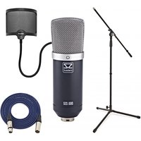 SubZero SZC-300 Condenser Microphone Studio Stand Pack
