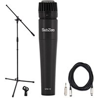 SubZero SZM-10 Dynamic Instrument Mic with Cable and Mic Stand