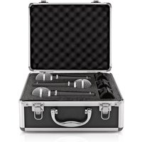 SubZero SZM-11 Dynamic Vocal Microphone 3 Pack with Case