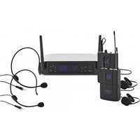SubZero VOXLINK-2VL Lavalier and Headset Wireless Microphone System