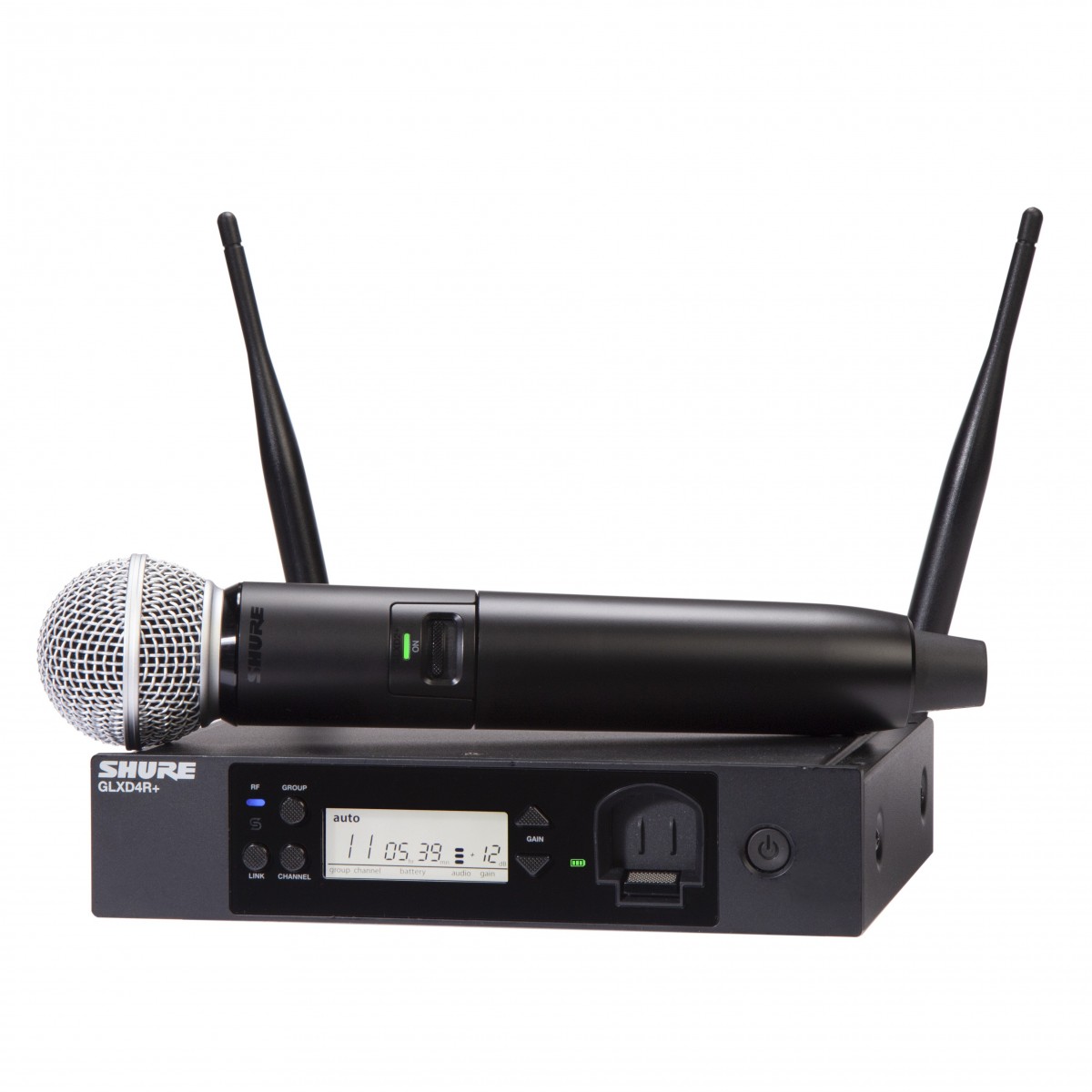 Shure GLXD24R+/SM58 Digital Wireless Microphone System - Image 1