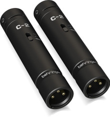 Behringer C-2 DARK EDITION - Matched Pair of Condenser Mics in Black