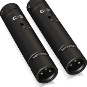 Behringer C-2 DARK EDITION - Matched Pair of Condenser Mics in Black - Image 2