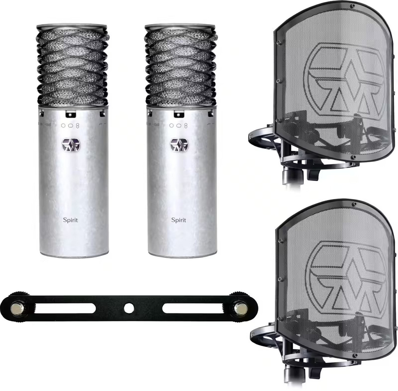Aston Microphones Spirit Microphone Stereo Pair With Filter & Mount