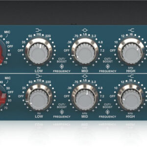 Behringer 1273 Legendary 2-Channel Microphone Preamplifier with 3-Band Equalizers and Custom-Built Midas Transformers - Image 5