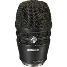 Shure KSM8 Dualdyne Dual-diaphragm Handheld Vocal Mic in Black