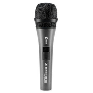 Sennheiser E835S Dynamic Cardioid Microphone Bundle with Mic Stand and XLR Cable - Image 6