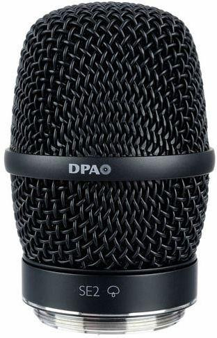 DPA 2028 Supercardioid Vocal Mic SE2 Adapter (Sennheiser 2K/6K/9K/EVO/D1) Black