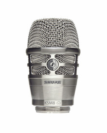 Shure KSM8 Dualdyne Dual-diaphragm Vocal Mic in Brushed Nickel - Image 2