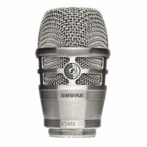 Shure KSM8 Dualdyne Dual-diaphragm Vocal Mic in Brushed Nickel - Image 2