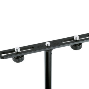 K&M 23550 Adjustable Stereo Microphone Bar - Image 3
