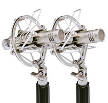 Warm Audio WA-84 Small Diaphragm Condenser Microphone Stereo Pair in Nickel - Image 2