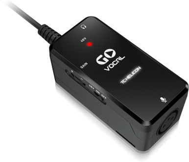 TC Helicon Go Vocal Microphone Preamp for Mobile Devices