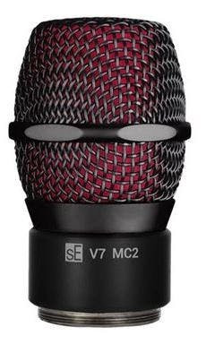 sE Electronics V7 Dynamic Mic CAPSULE ONLY suitable for Sennheiser Wireless Systems Black & Black Grille