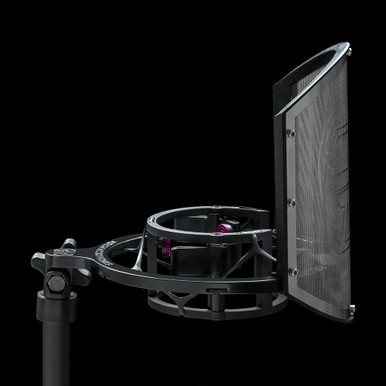 Aston Origin Black Condenser Microphone Bundle with Swiftshield Pop Filter