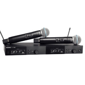 Shure SLXD24DUK Dual Wireless System with BETA58A Mic - Image 3