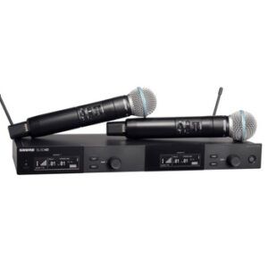 Shure SLXD24DUK Dual Wireless System with BETA58A Mic