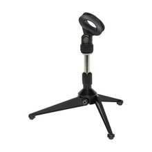 Stagg MIS-1000BK Desktop Tripod Mic Stand With Mic Clip - Image 2
