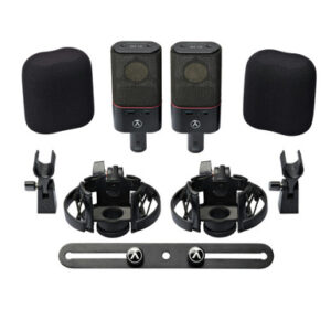 Austrian Audio OC18 Dual Set Plus - Two Mics with Clips, Shockmounts, Stereo Bar & Flightcase - Image 6