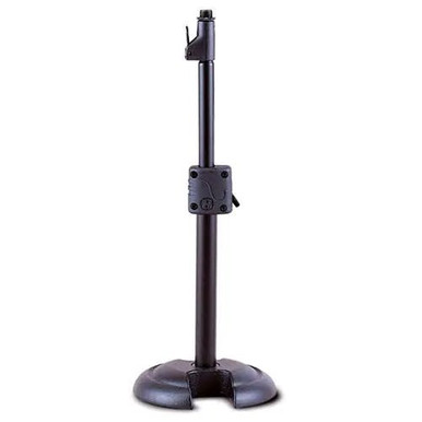 Hercules MS100B Round Base Short Straight Mic Stand