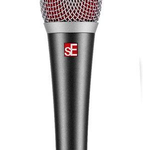 SE Electronics V7 Dynamic Vocal Microphone Bundle with Mic Stand and XLR Cable - Image 2