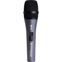 Sennheiser E845S Super-Cardioid Dynamic Microphone Bundle with Mic Stand and XLR Cable