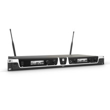 LD Systems LDU506 HHC 2 Dual Wireless Microphone System With 2 x Condensor Microphones (CHANNEL 38) - Image 2