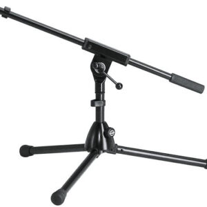 K&M 259/1 Extra Low Level Boom Mic Stand - Black - Image 3