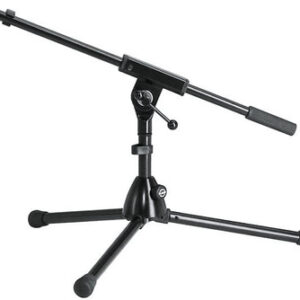 K&M 259/1 Extra Low Level Boom Mic Stand - Black