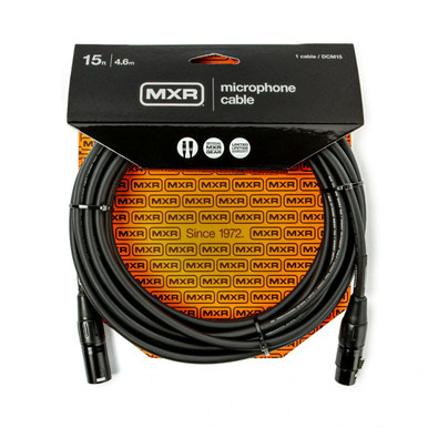 MXR Cable 15ft XLR Microphone Cable