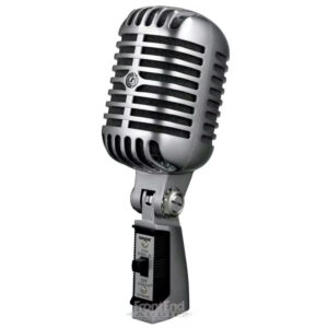 Shure 55SH Series II Vocal Microphone Bundle with Stand & Cable - Image 5