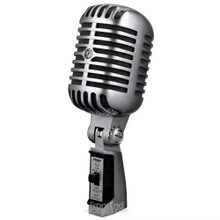 Shure 55SH Series II Vocal Microphone Bundle with Stand & Cable