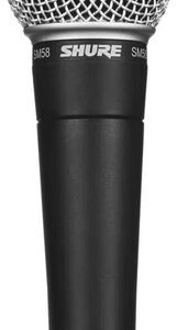 Shure SM58SE Vocal Microphone Bundle with Stand and XLR Cable - Image 2