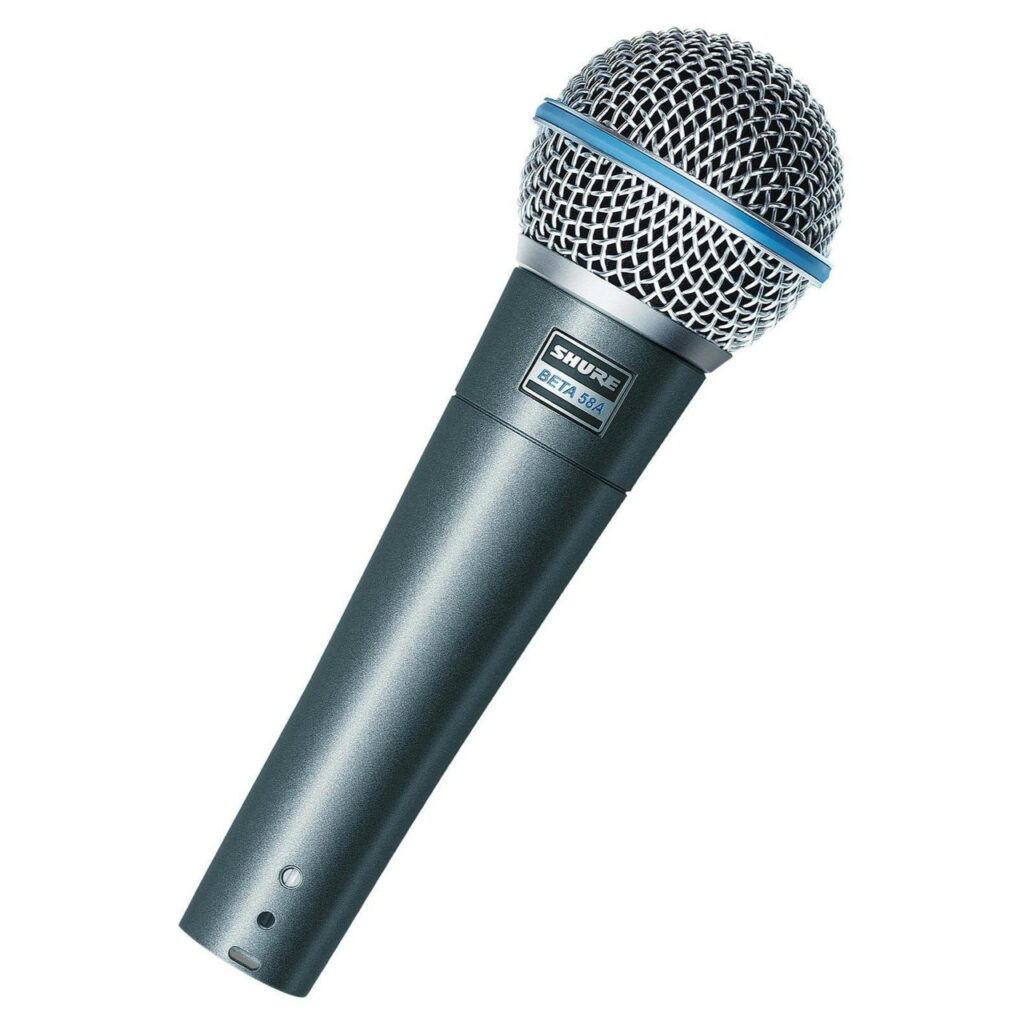 Shure BETA 58A Dynamic Vocal Microphone
