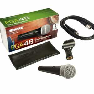 Shure PGA48 Cardioid dynamic vocal microphone With XLR Cable - Image 5