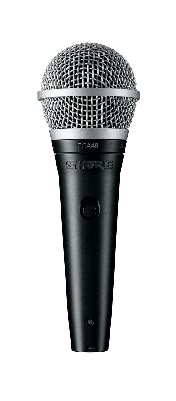 Shure PGA48-XLR-E Cardioid Dynamic Microphone Bundle with Mic Stand and XLR Cable - Image 5